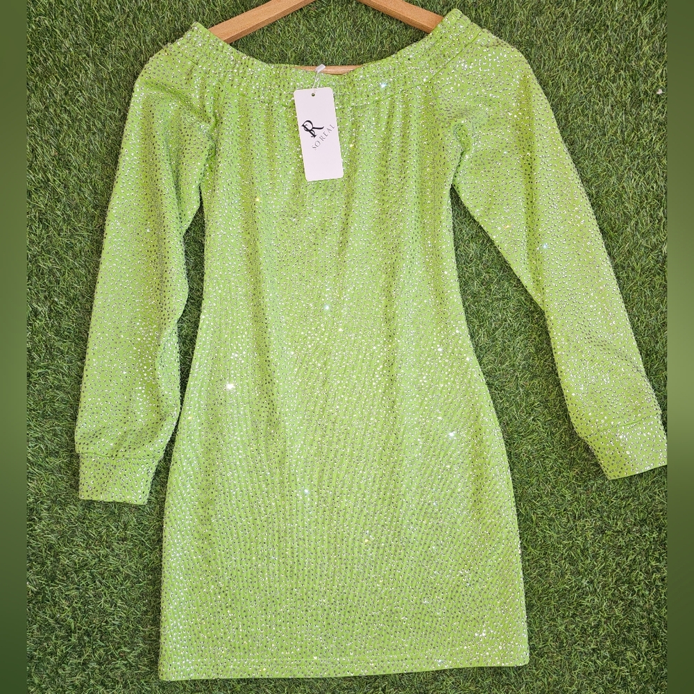 Soreal mini dress rhinestone